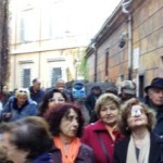 Domenica 9 gennaio eccoci di fronte al Teatro "fantasma"