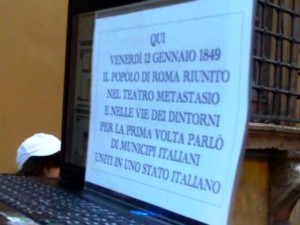e la nostra targa virtuale.