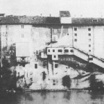 Il Teatro di Tor di Nona in una foto di metà 800