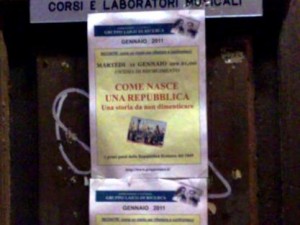 L'incontro dell'11 gennaio per parlare della nascita di una Repubblica