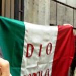 Apriamo la bandiera della Repubblica Romana sotto la lapide di Angelo