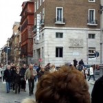 Verso dove era la casa in cui nacque Ernesto Buonaiuti