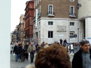 Verso dove era la casa in cui nacque Ernesto Buonaiuti