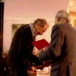 Fracassi riceve la tessera onoraria dell'associazione "Garibaldini per l'Italia"