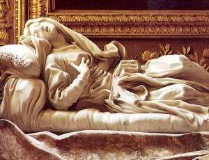 L'estasi di Ludovica Albertoni di G.B. Bernini