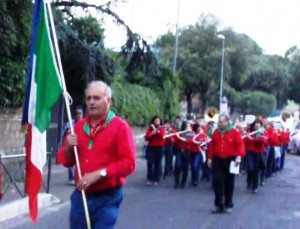 Un'immagine della Fiaccolata del 10 giugno 2010