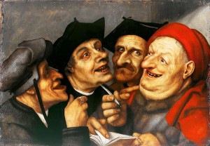 "Contratto di vendita" di Quentin Massys, 1520
